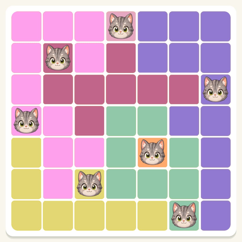 Meowdoku Level 213 Answer, Cheat & Solution