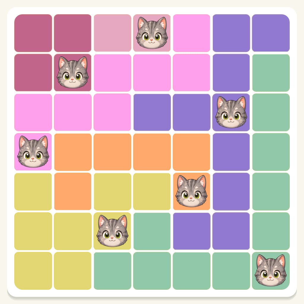 Meowdoku Level 816 Answer, Cheat & Solution