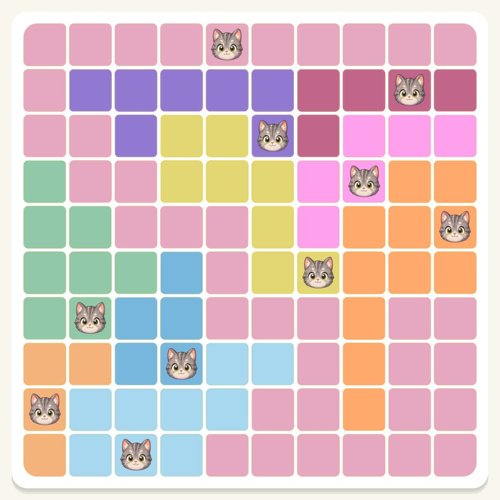 Meowdoku Level 470 Answer, Cheat & Solution