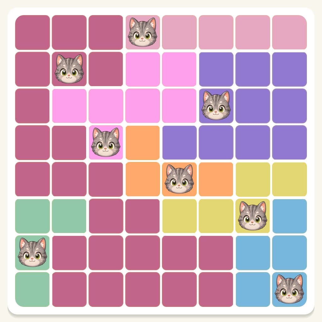Meowdoku Level 659 Answer, Cheat & Solution