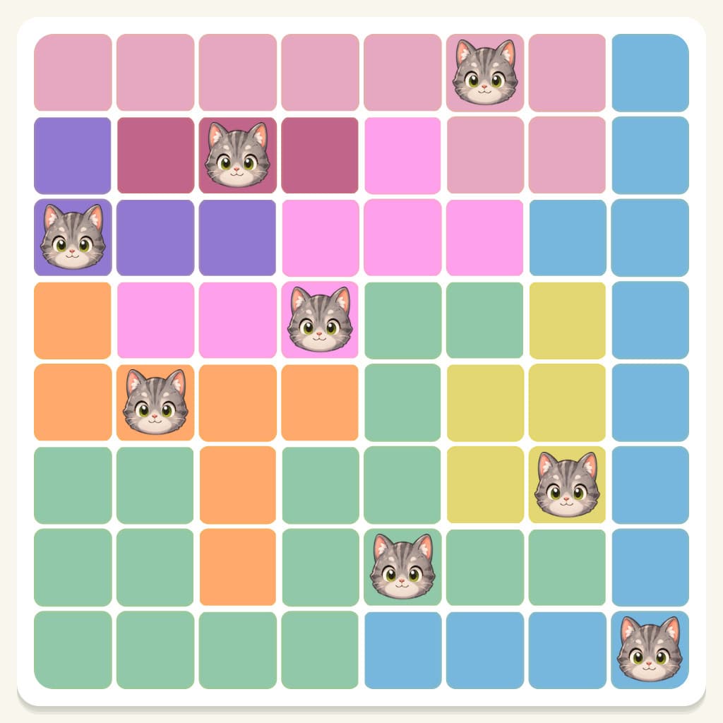 Meowdoku Level 929 Answer, Cheat & Solution
