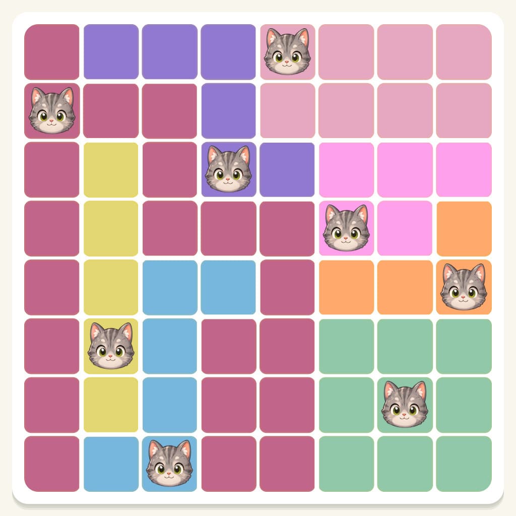 Meowdoku Level 779 Answer, Cheat & Solution