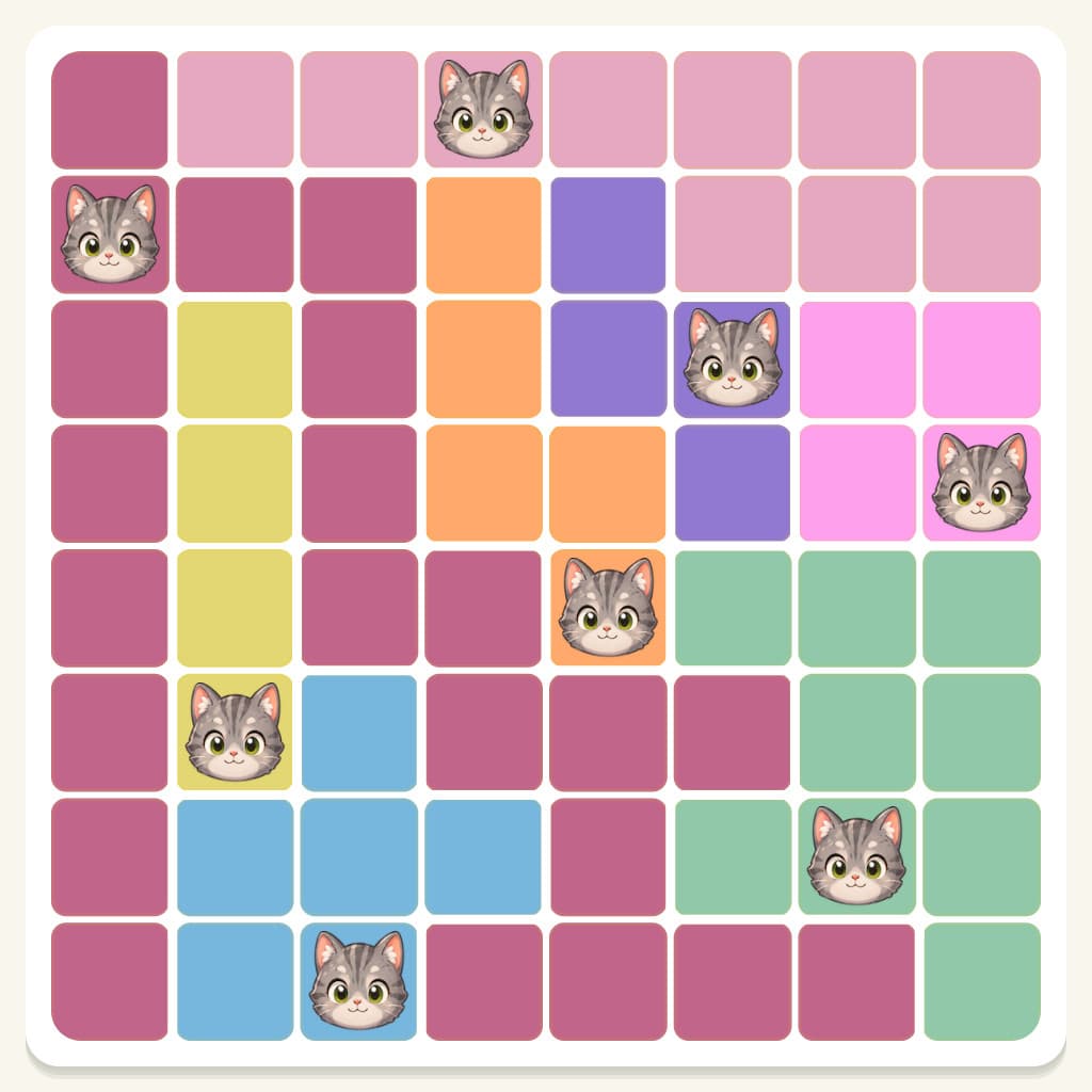 Meowdoku Level 692 Answer, Cheat & Solution