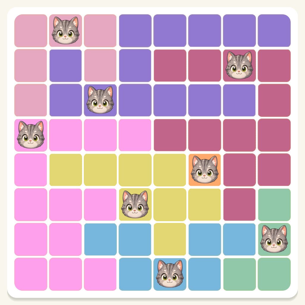 Meowdoku Level 139 Answer, Cheat & Solution