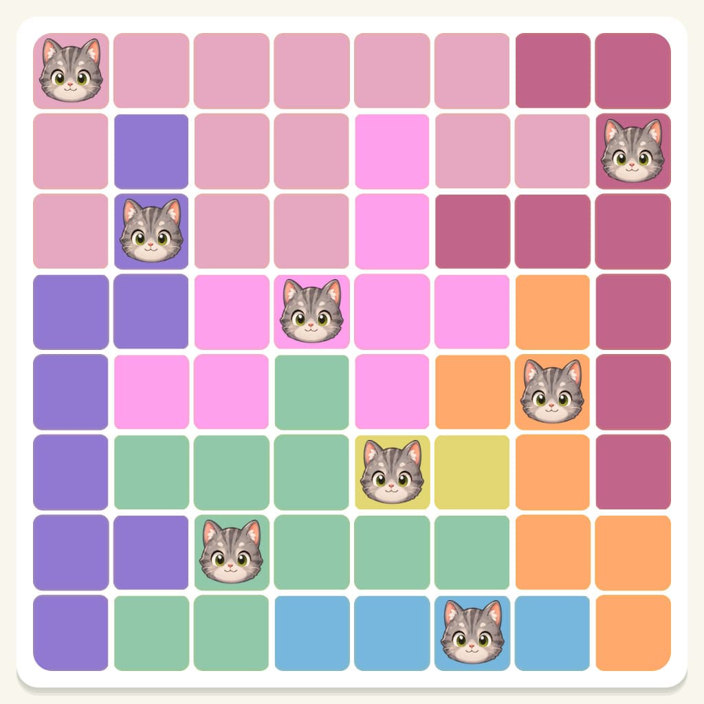 Meowdoku Level 559 Answer, Cheat & Solution