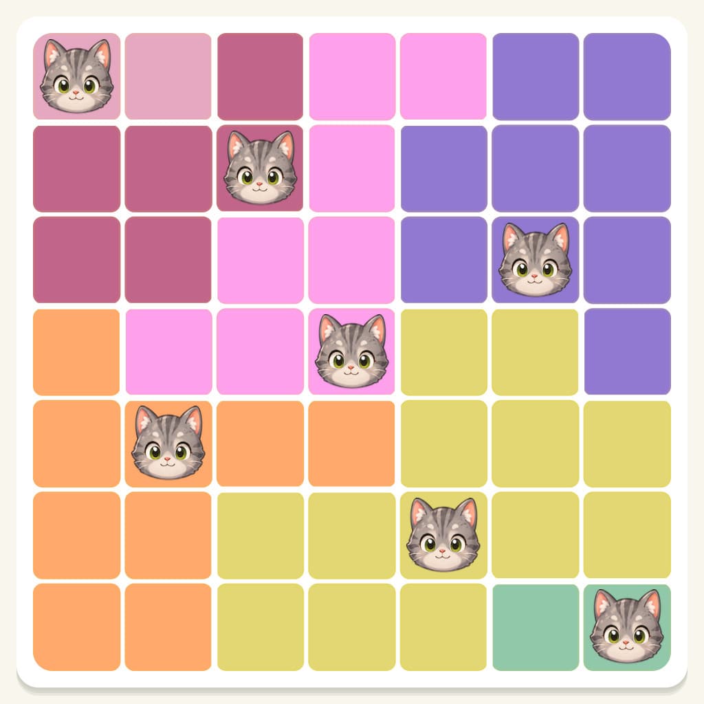 Meowdoku Level 951 Answer, Cheat & Solution
