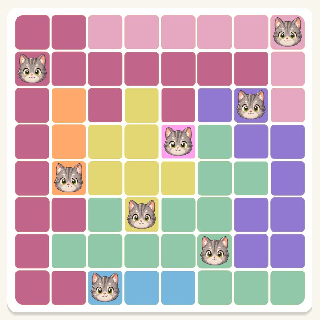 Meowdoku Level 419 Answer, Cheat & Solution