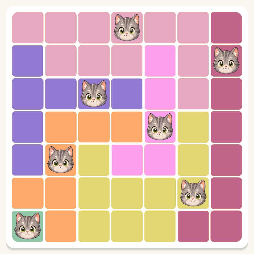 Meowdoku Level 501 Answer, Cheat & Solution