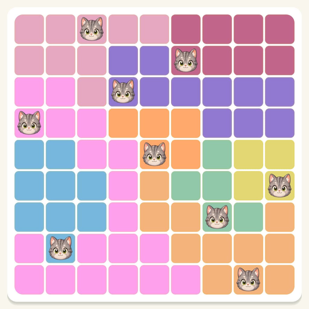 Meowdoku Level 928 Answer, Cheat & Solution