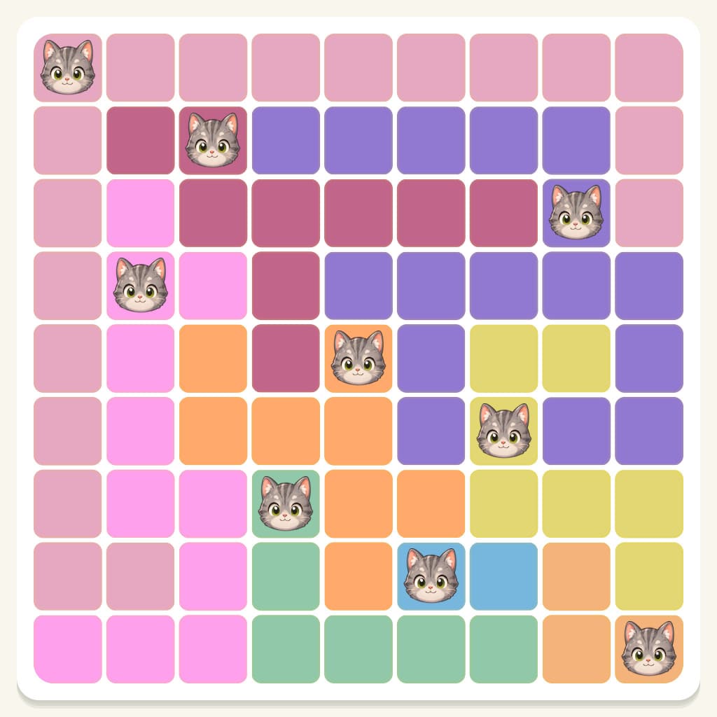 Meowdoku Level 238 Answer, Cheat & Solution