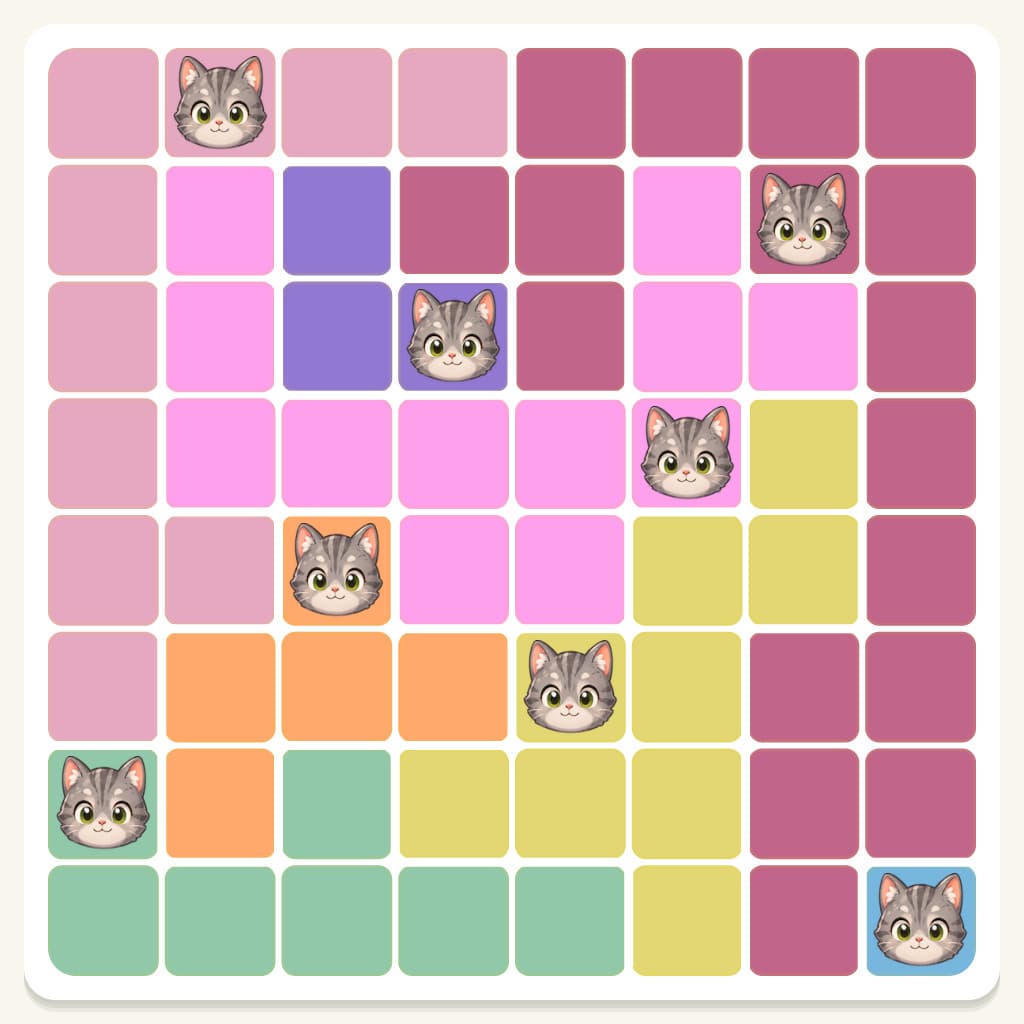 Meowdoku Level 382 Answer, Cheat & Solution