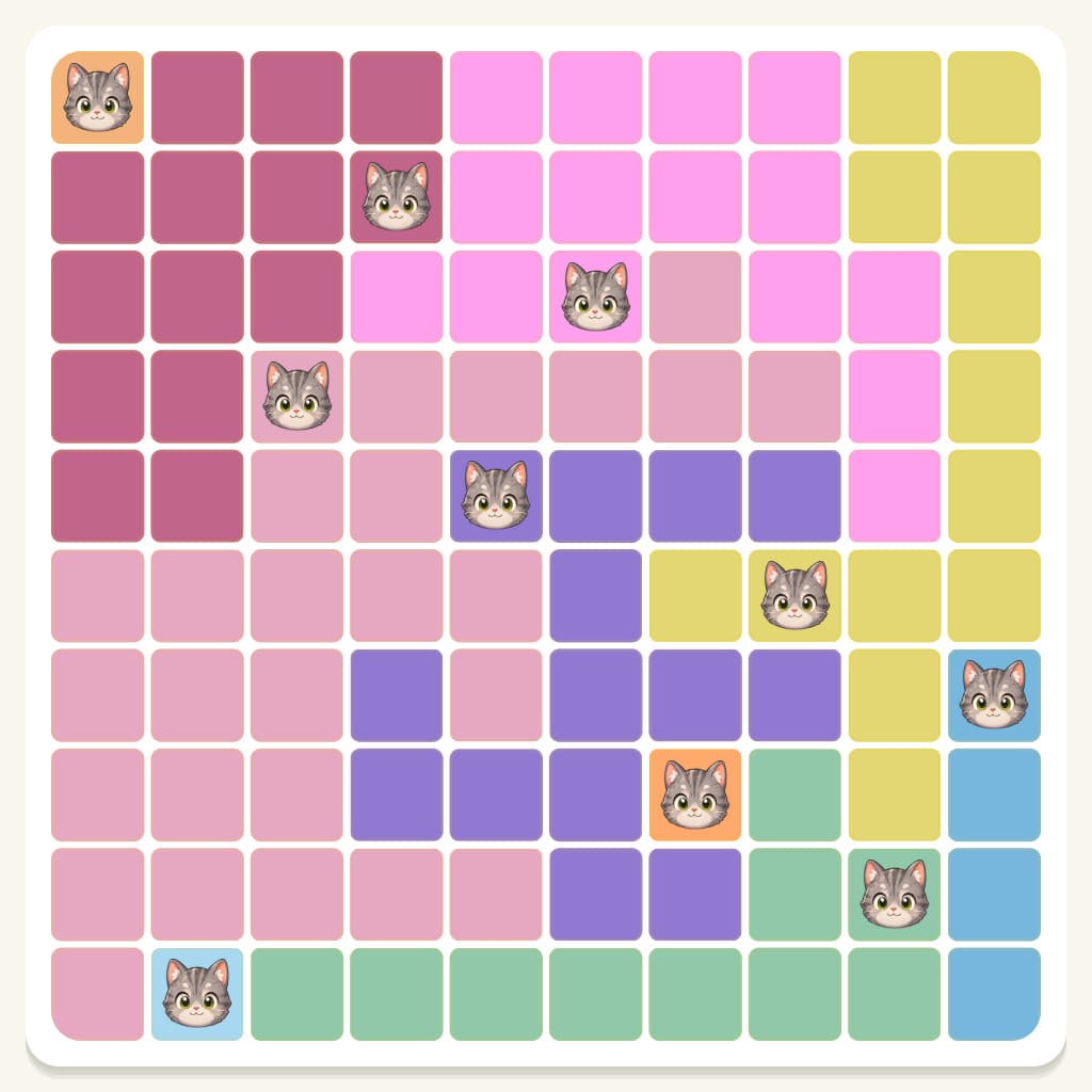 Meowdoku Level 925 Answer, Cheat & Solution