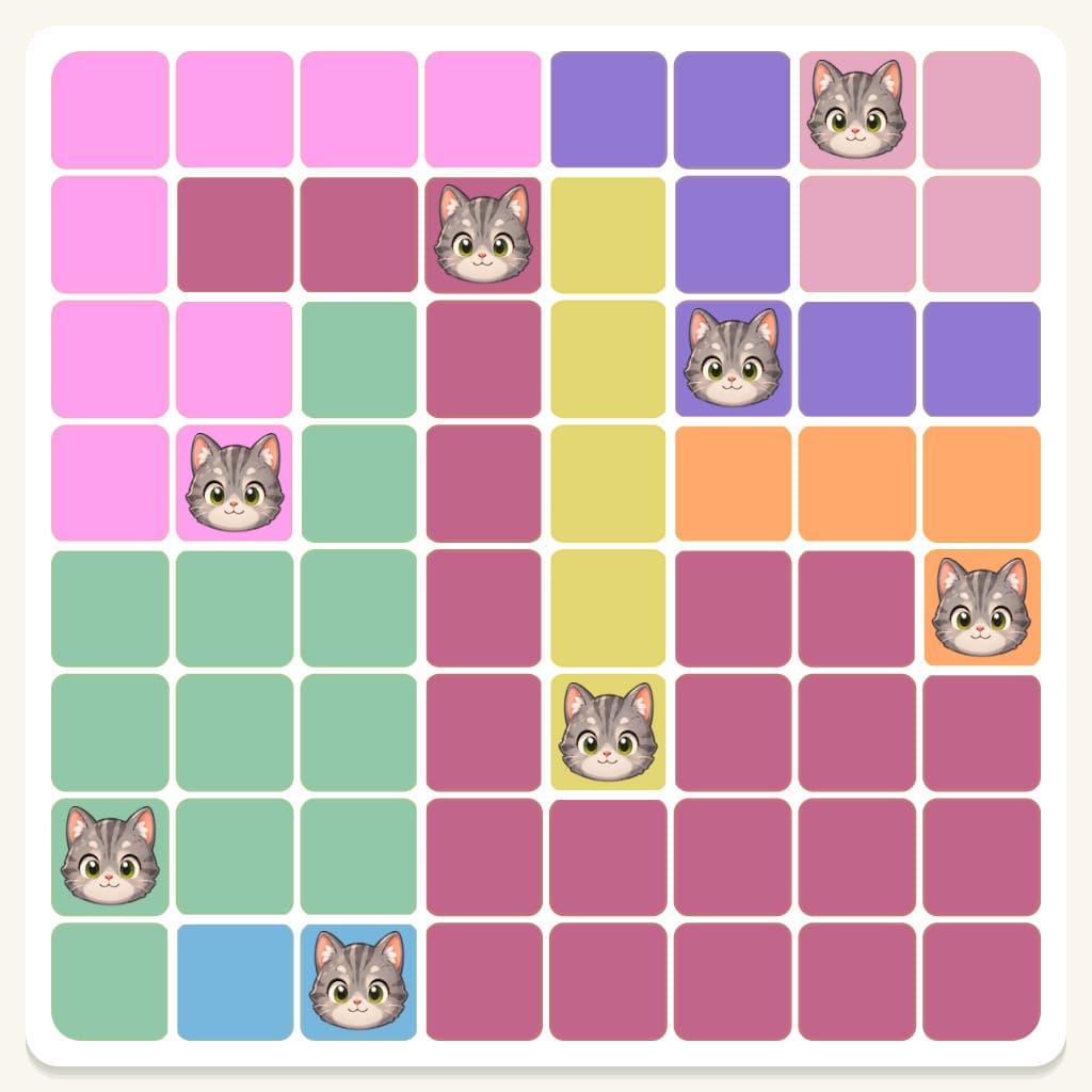 Meowdoku Level 799 Answer, Cheat & Solution