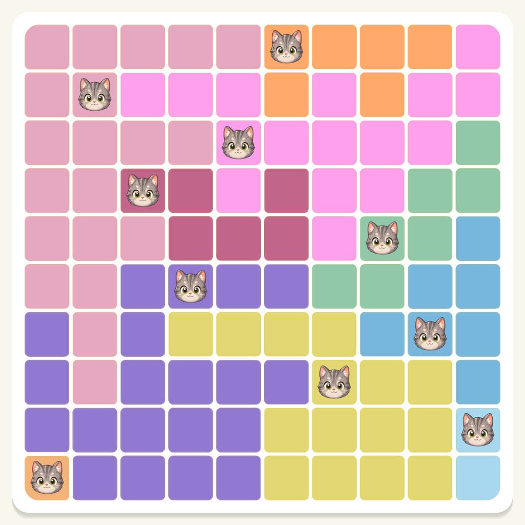 Meowdoku Level 505 Answer, Cheat & Solution