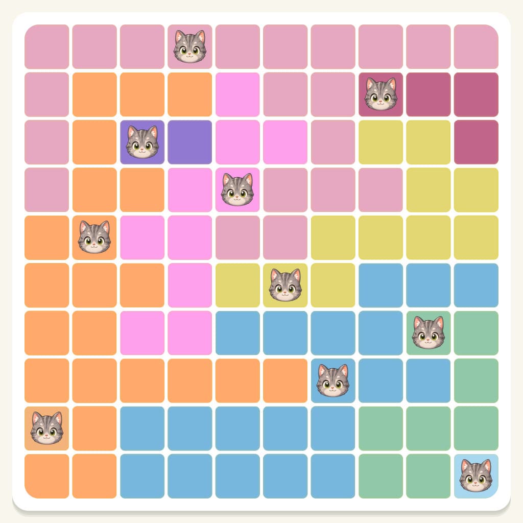 Meowdoku Level 305 Answer, Cheat & Solution