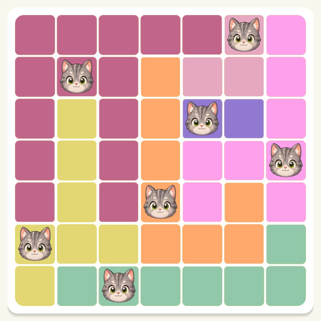 Meowdoku Level 733 Answer, Cheat & Solution
