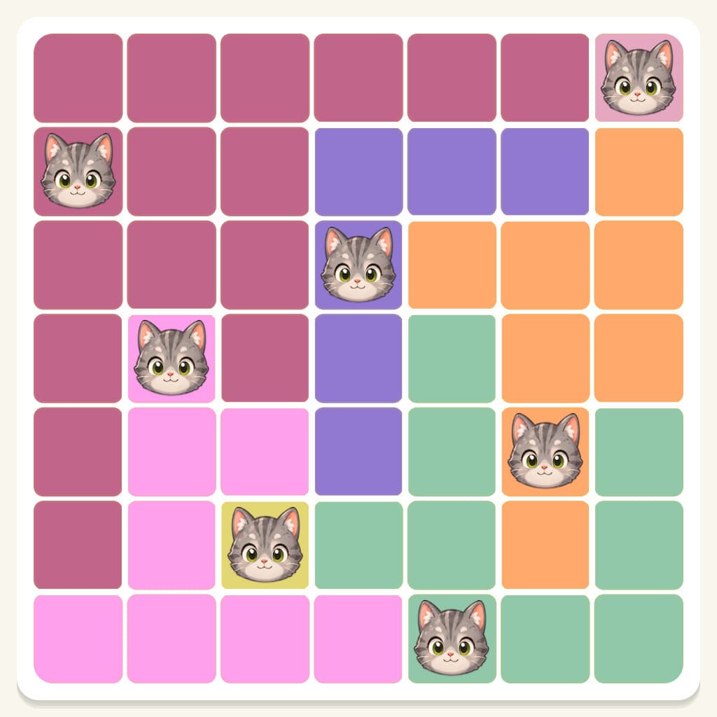 Meowdoku Level 211 Answer, Cheat & Solution