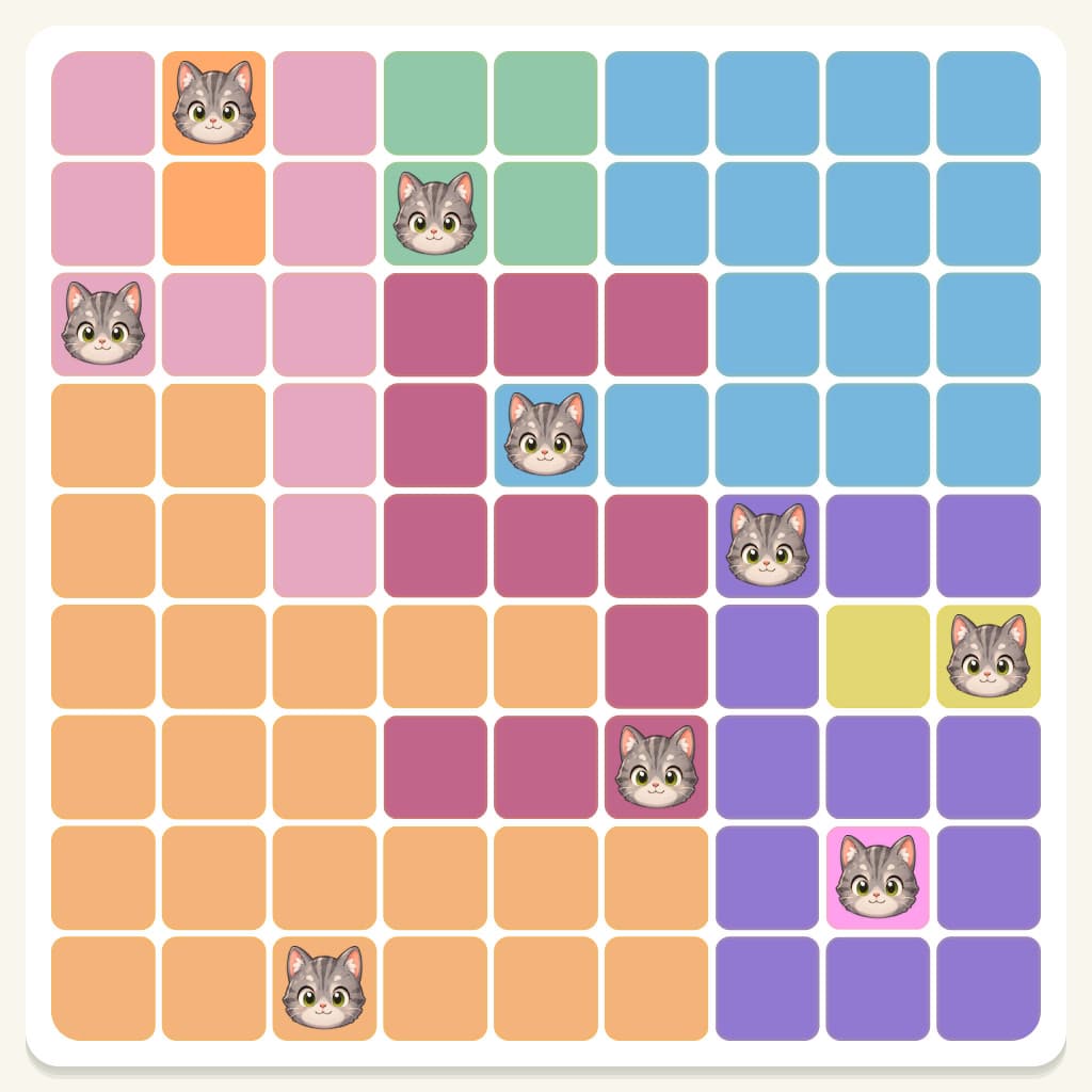 Meowdoku Level 456 Answer, Cheat & Solution