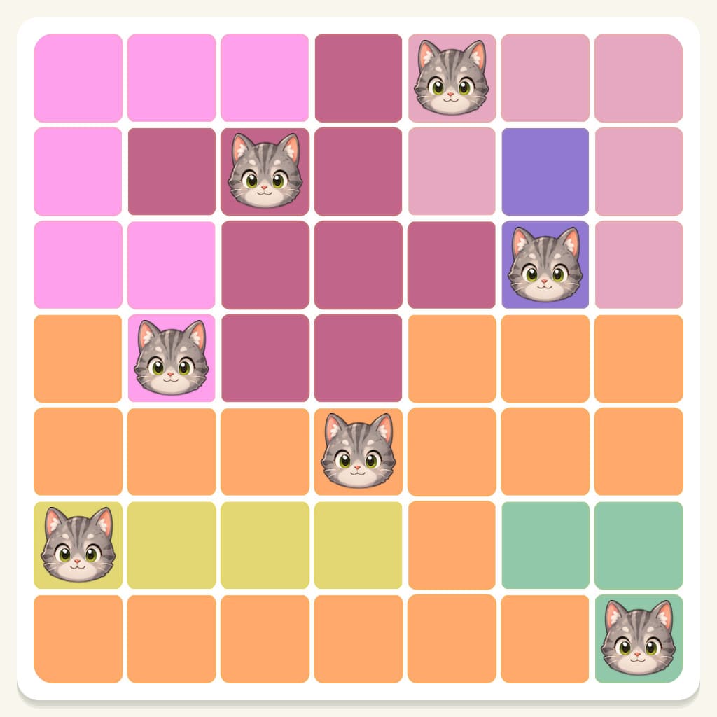 Meowdoku Level 183 Answer, Cheat & Solution