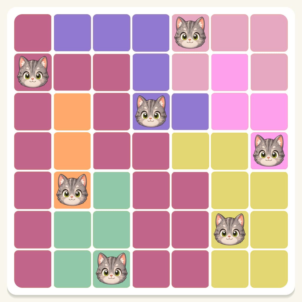 Meowdoku Level 866 Answer, Cheat & Solution