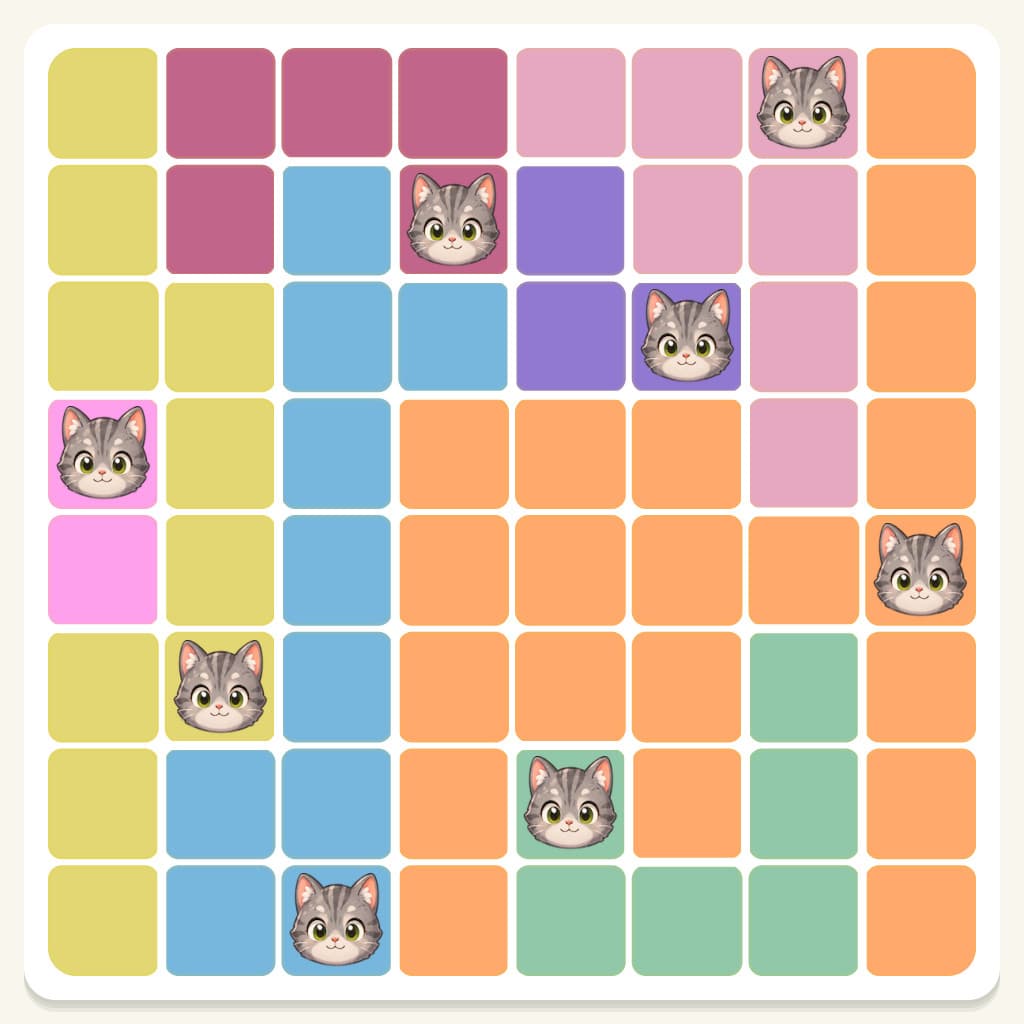 Meowdoku Level 519 Answer, Cheat & Solution