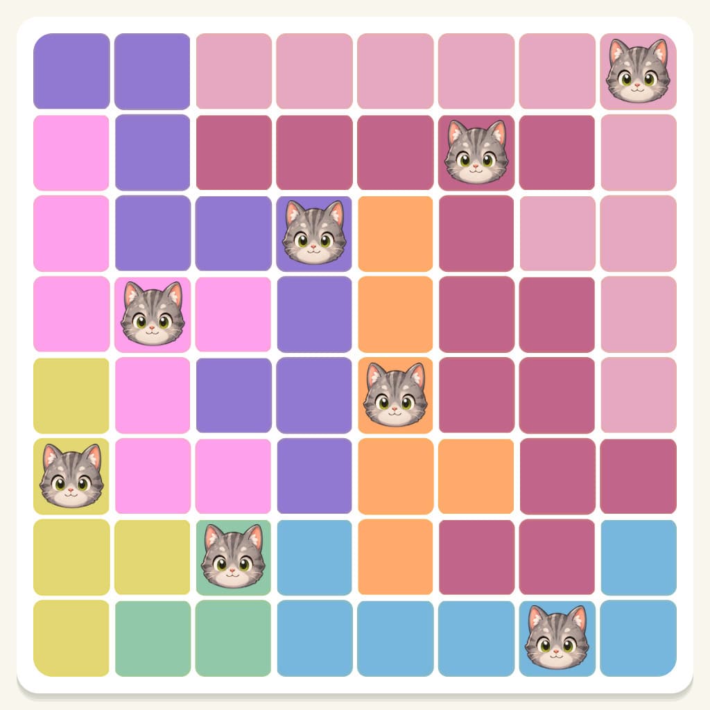 Meowdoku Level 479 Answer, Cheat & Solution