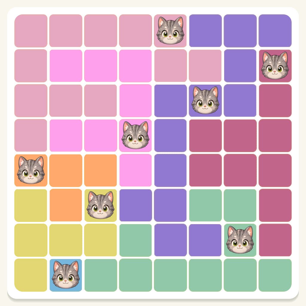 Meowdoku Level 452 Answer, Cheat & Solution
