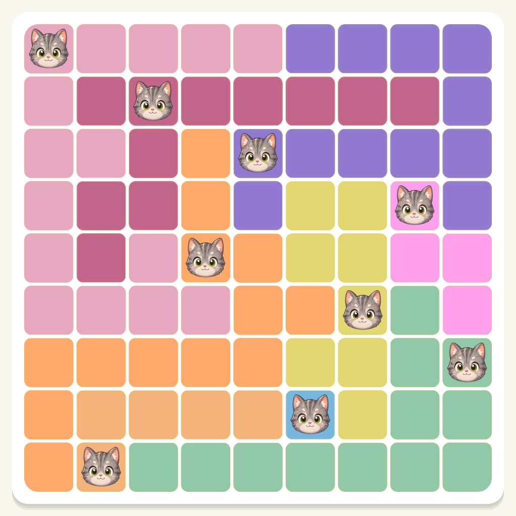 Meowdoku Level 568 Answer, Cheat & Solution