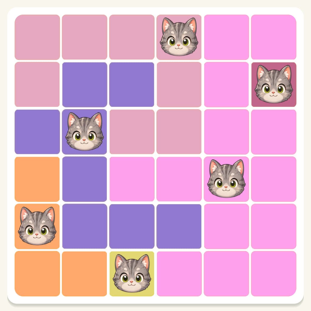 Meowdoku Level 18 Answer, Cheat & Solution