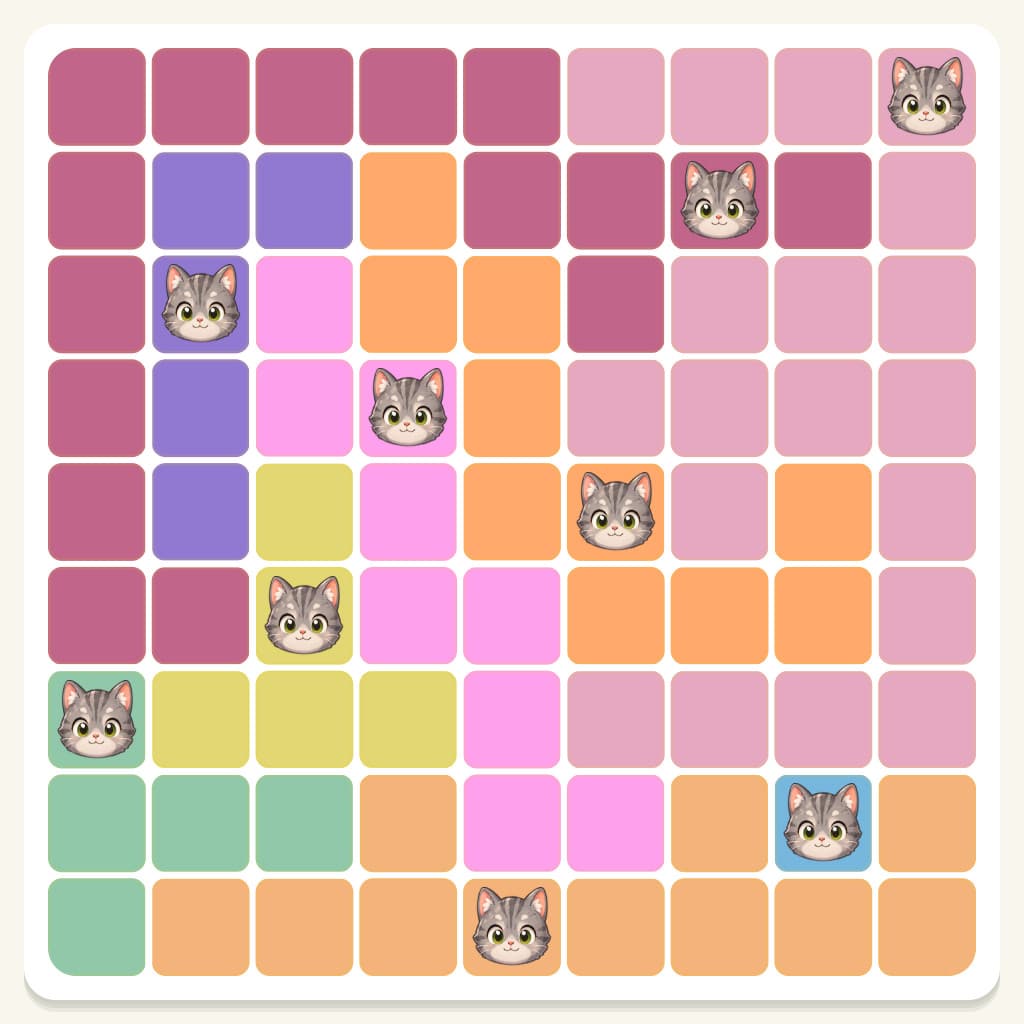Meowdoku Level 394 Answer, Cheat & Solution