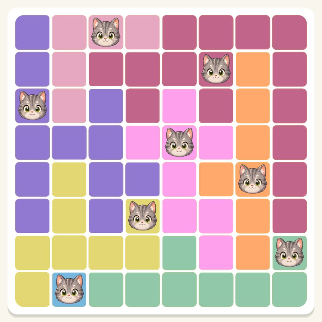 Meowdoku Level 359 Answer, Cheat & Solution