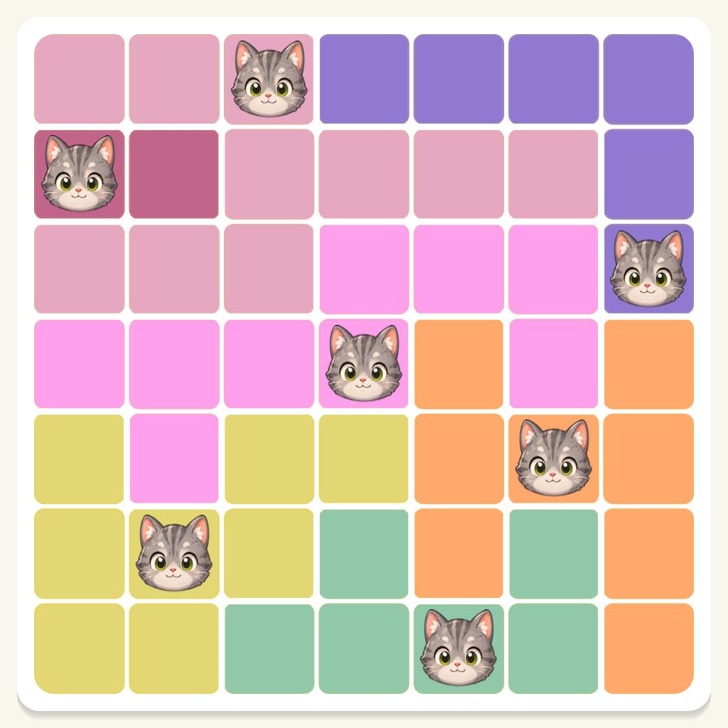 Meowdoku Level 796 Answer, Cheat & Solution