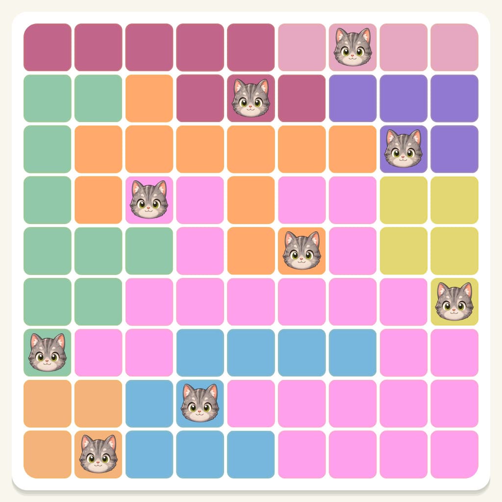 Meowdoku Level 958 Answer, Cheat & Solution