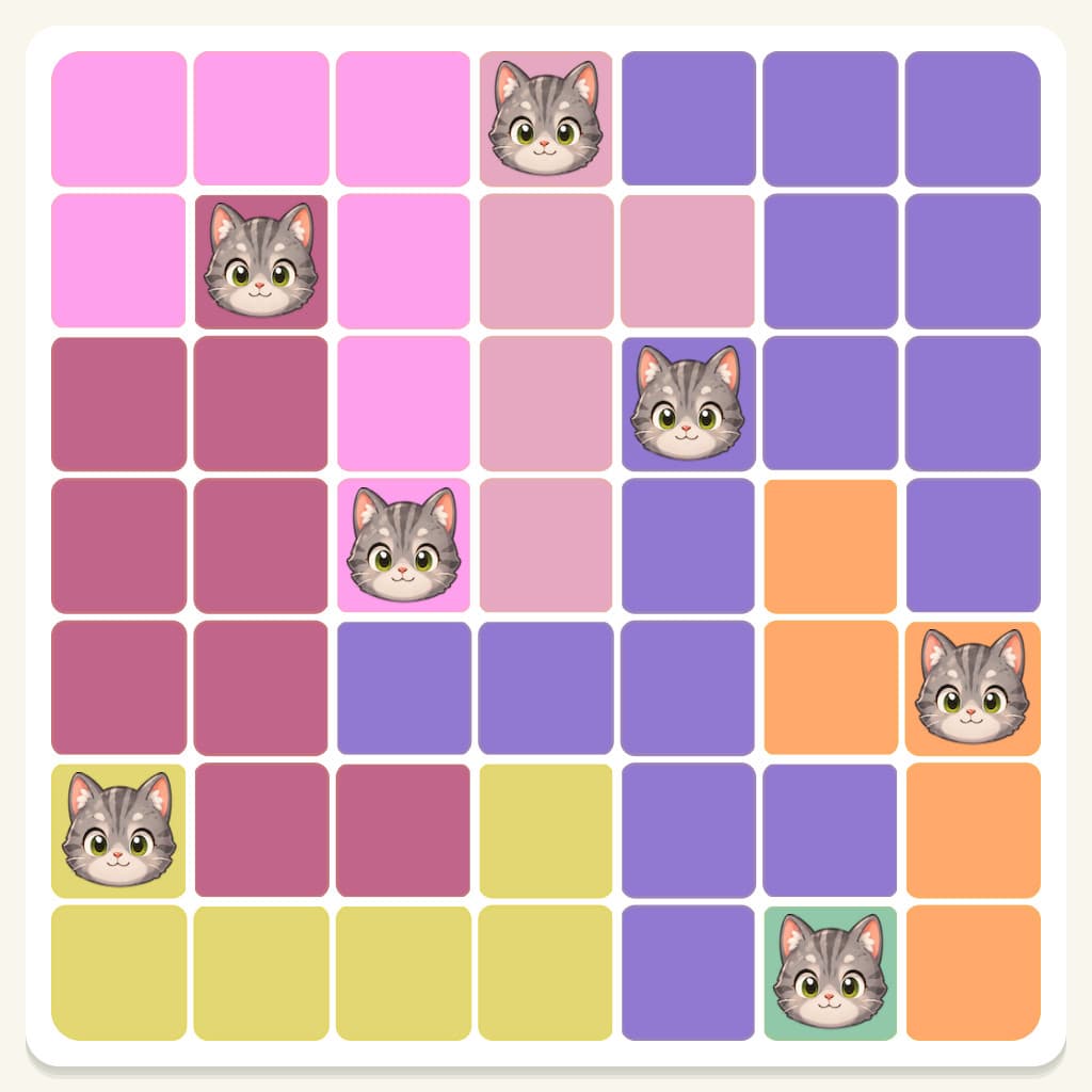 Meowdoku Level 411 Answer, Cheat & Solution