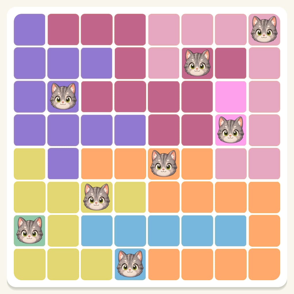 Meowdoku Level 282 Answer, Cheat & Solution