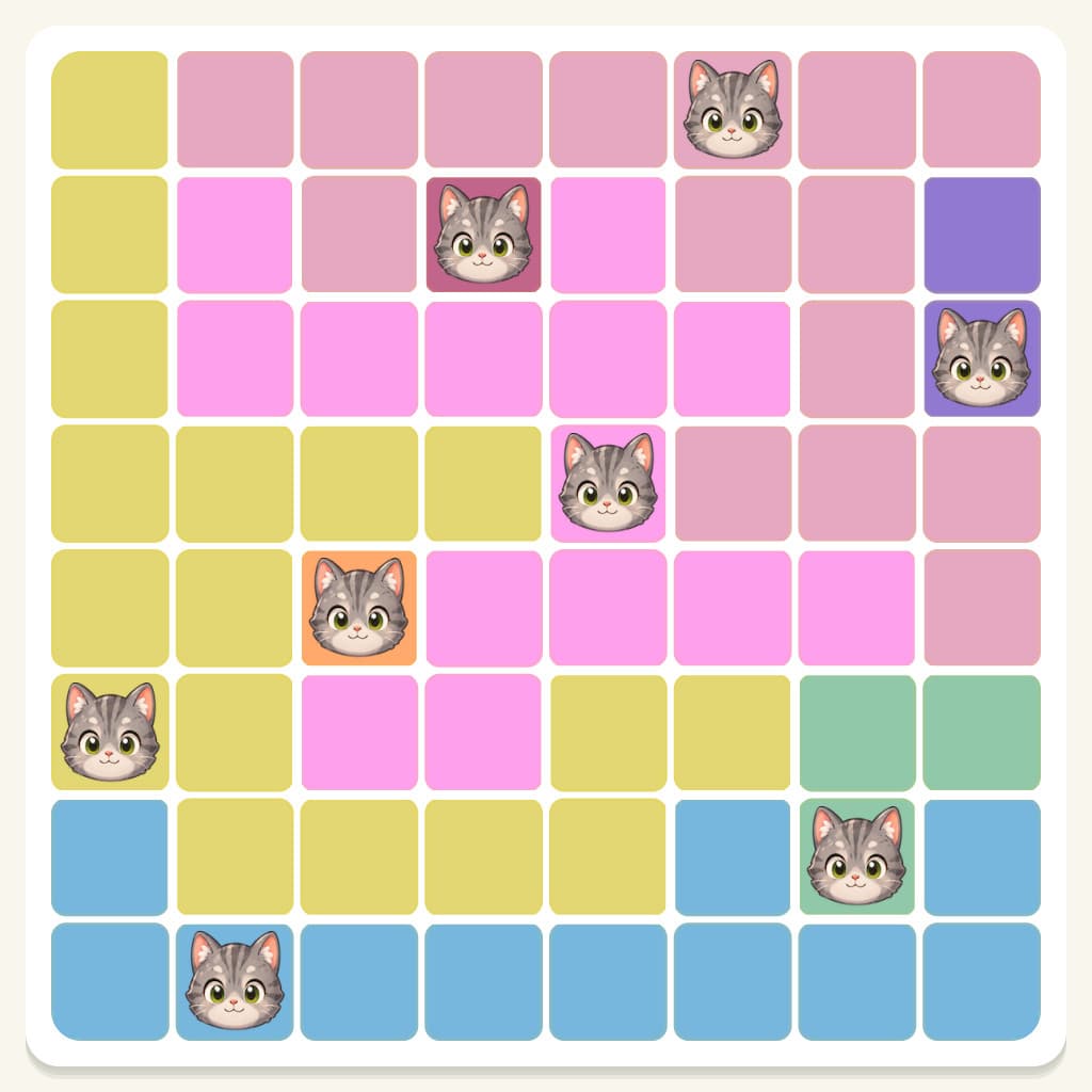 Meowdoku Level 217 Answer, Cheat & Solution