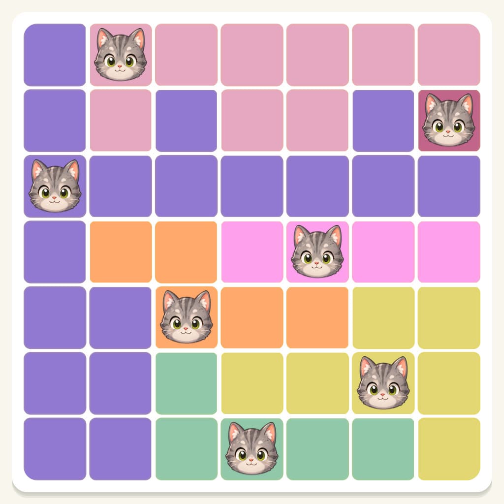 Meowdoku Level 453 Answer, Cheat & Solution