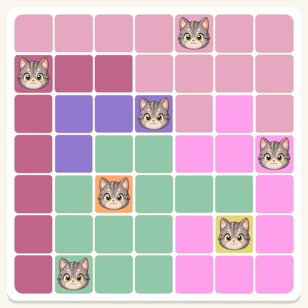 Meowdoku Level 32 Answer, Cheat & Solution