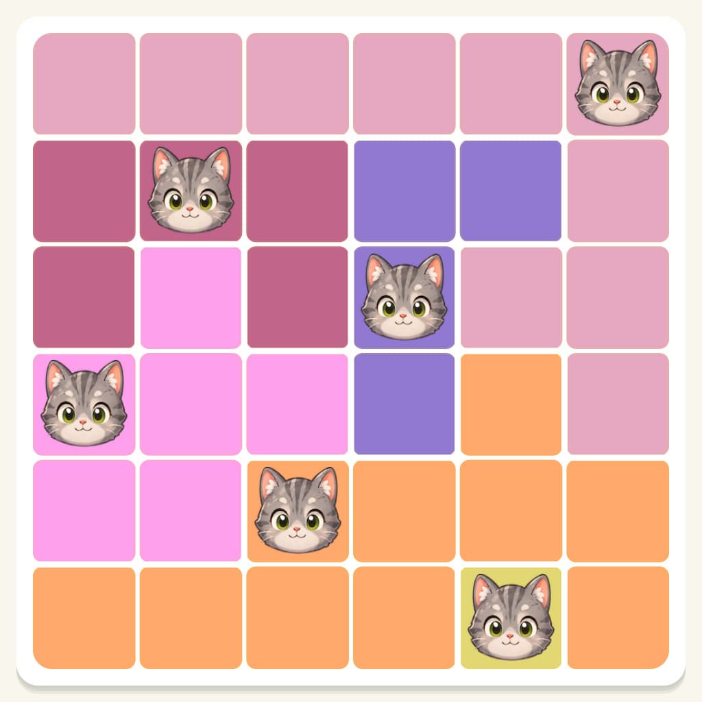 Meowdoku Level 46 Answer, Cheat & Solution