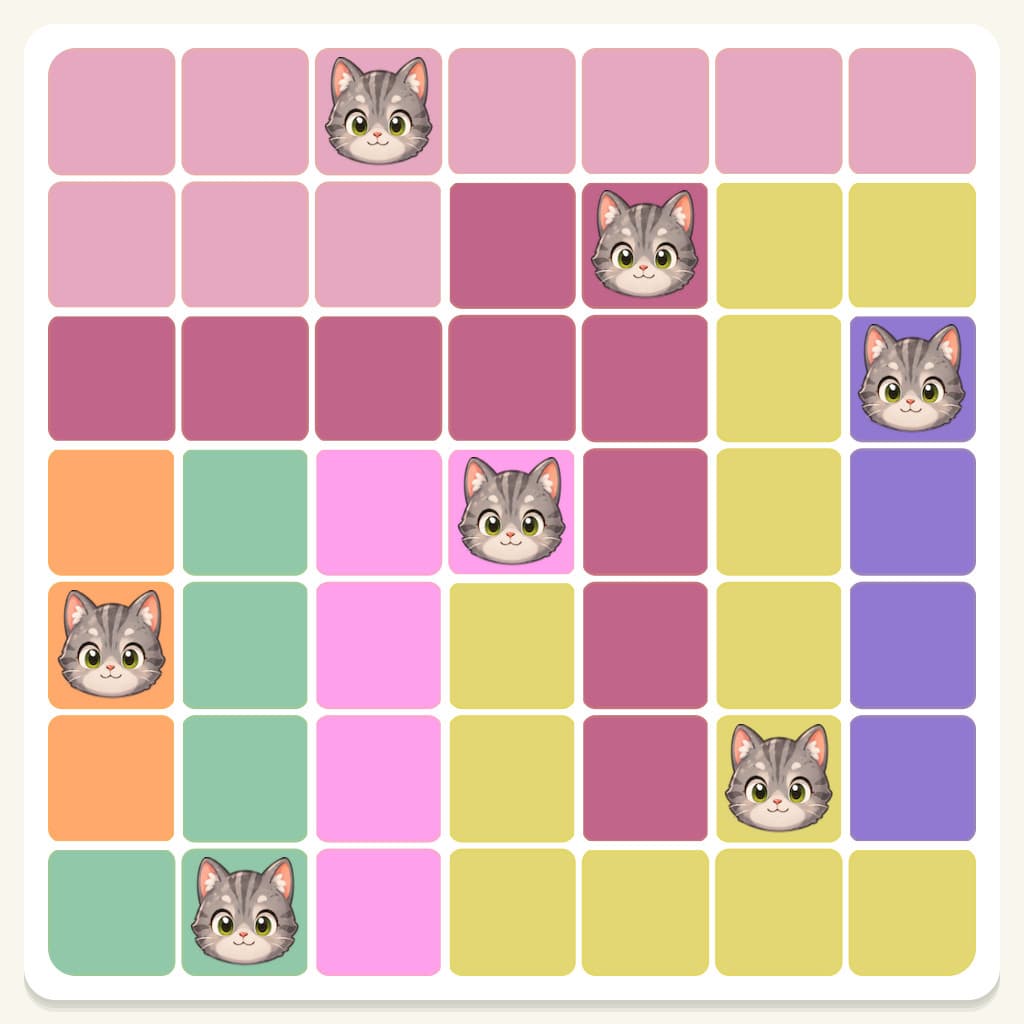 Meowdoku Level 606 Answer, Cheat & Solution