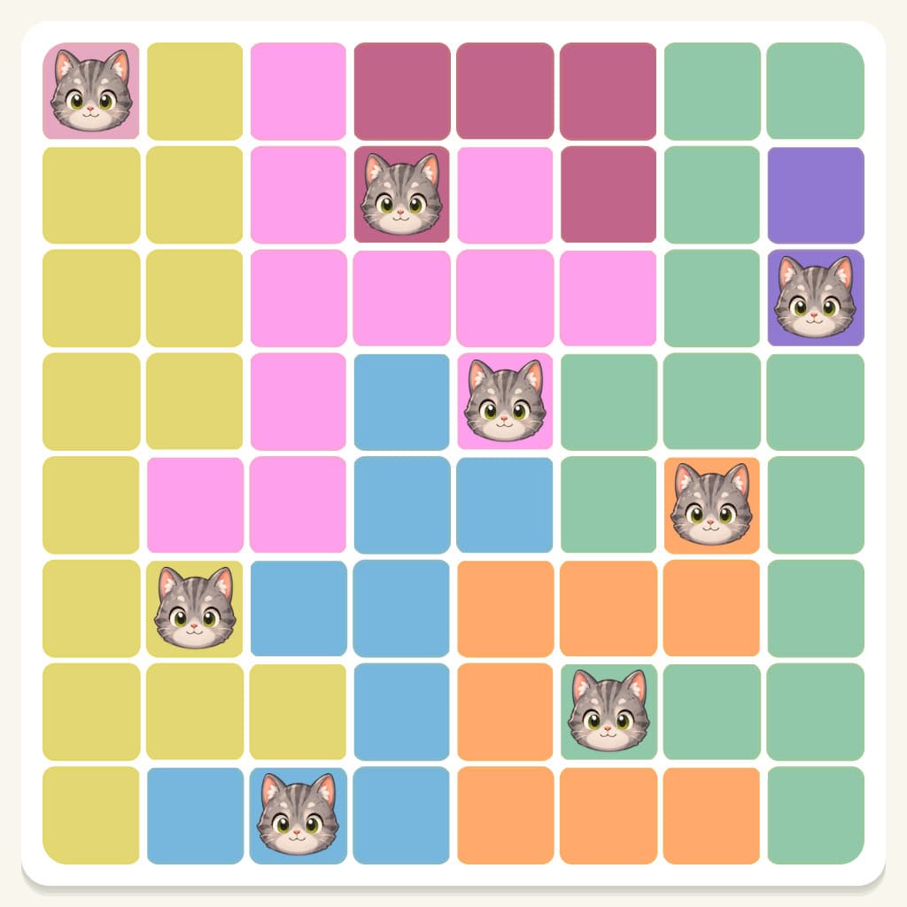 Meowdoku Level 279 Answer, Cheat & Solution
