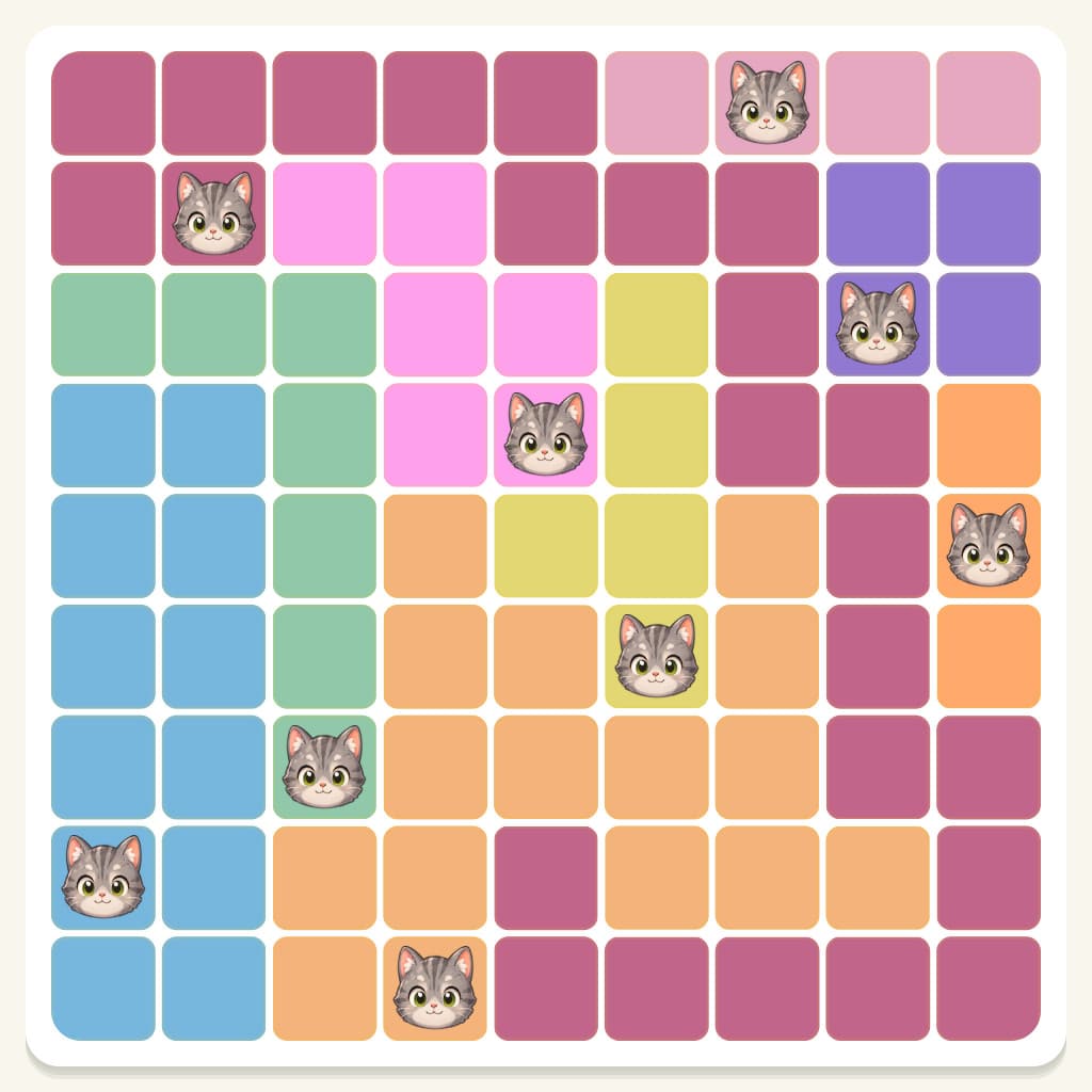 Meowdoku Level 948 Answer, Cheat & Solution