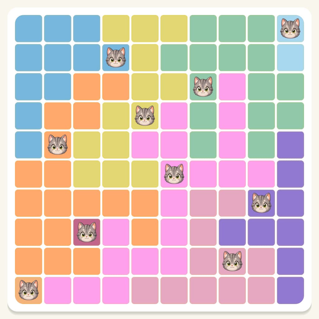 Meowdoku Level 635 Answer, Cheat & Solution
