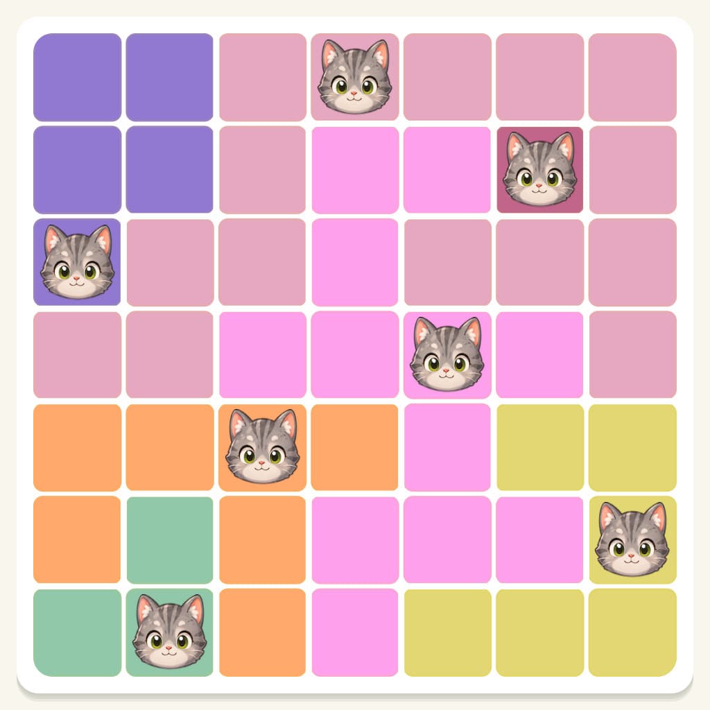 Meowdoku Level 241 Answer, Cheat & Solution