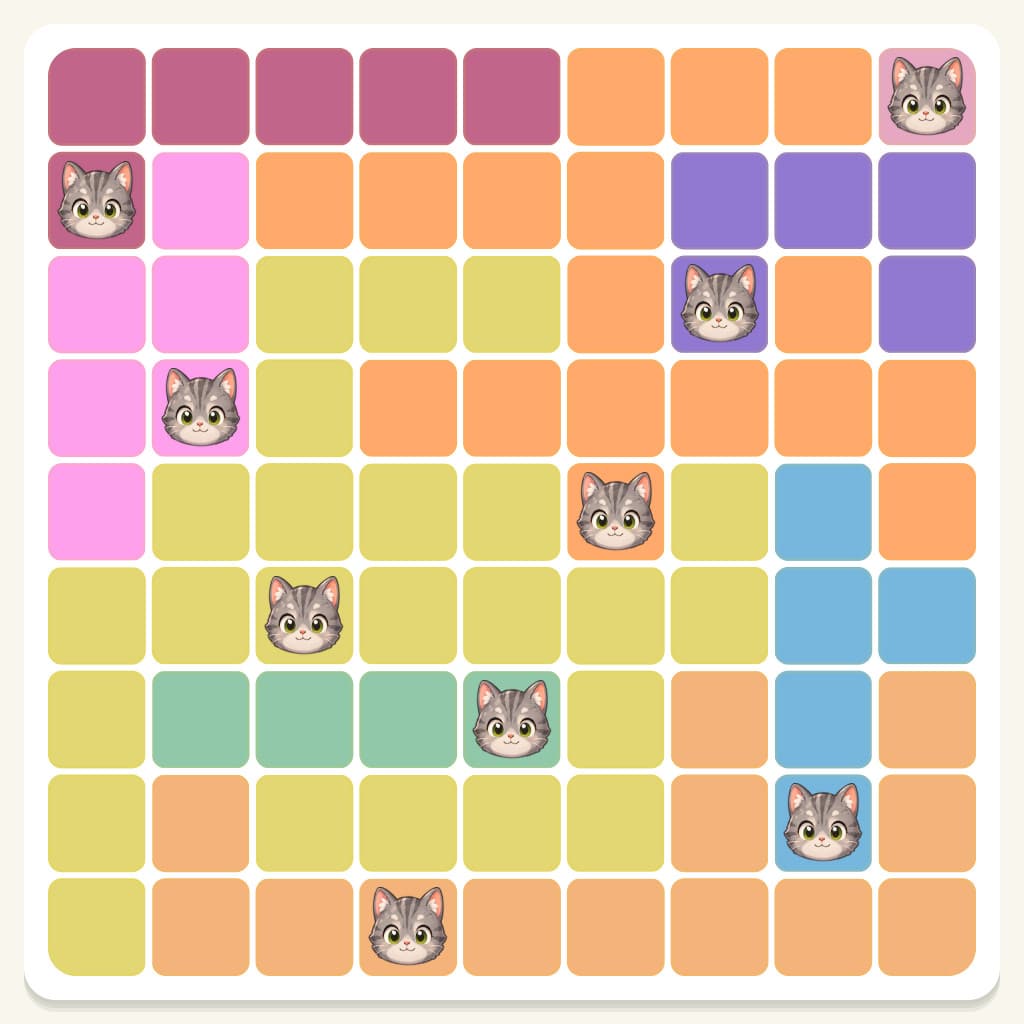Meowdoku Level 684 Answer, Cheat & Solution