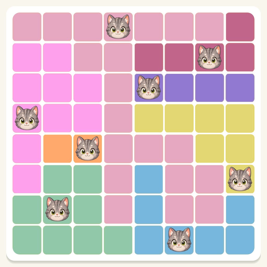 Meowdoku Level 742 Answer, Cheat & Solution