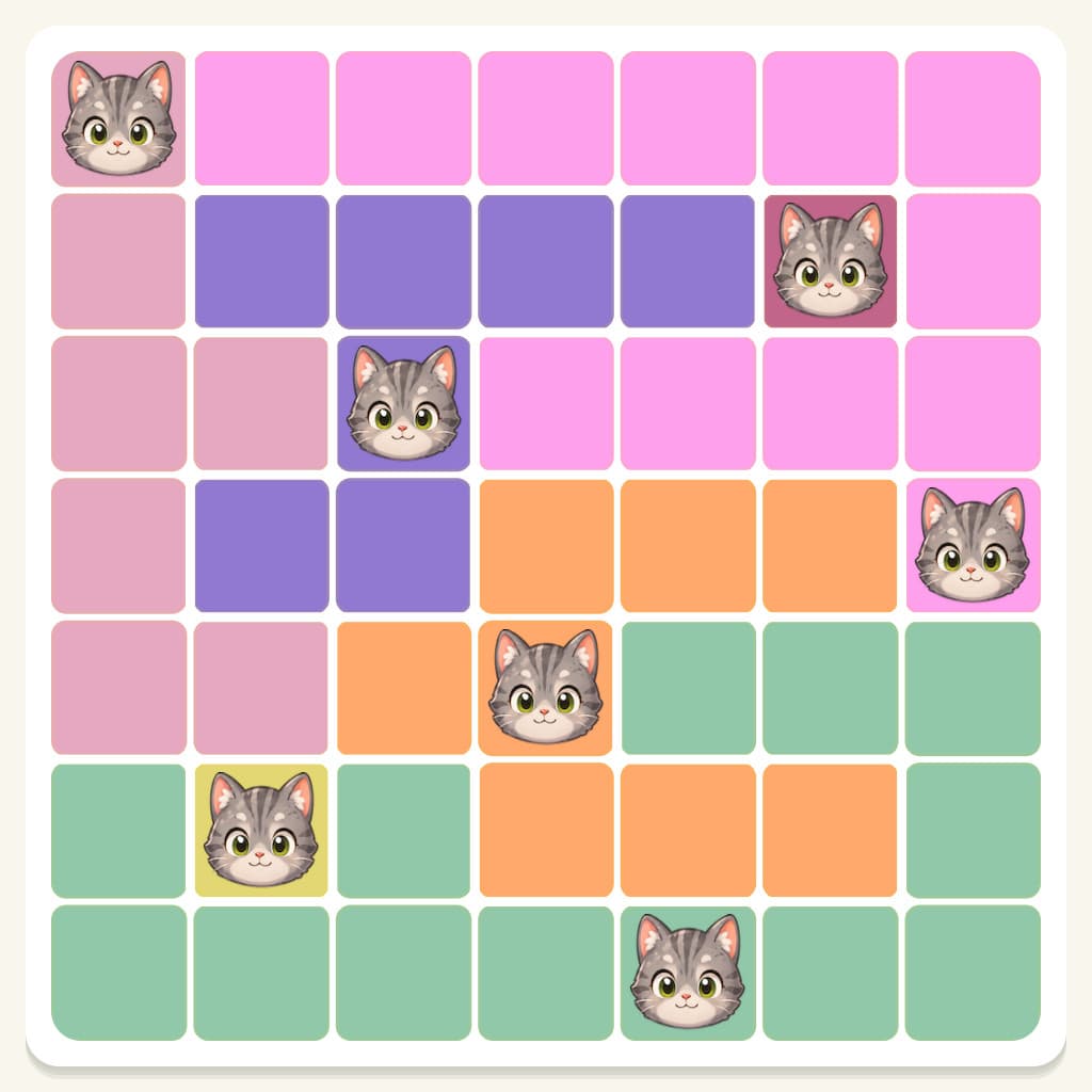 Meowdoku Level 24 Answer, Cheat & Solution