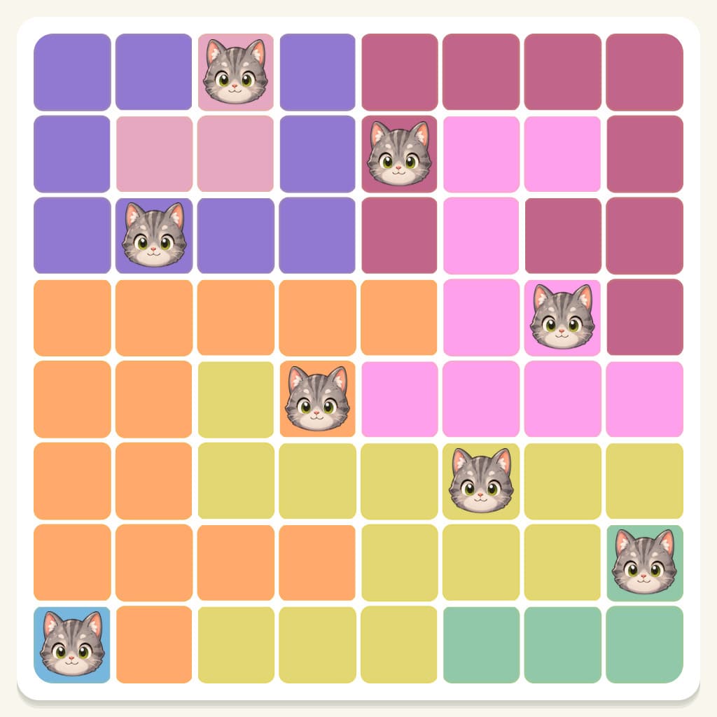 Meowdoku Level 427 Answer, Cheat & Solution