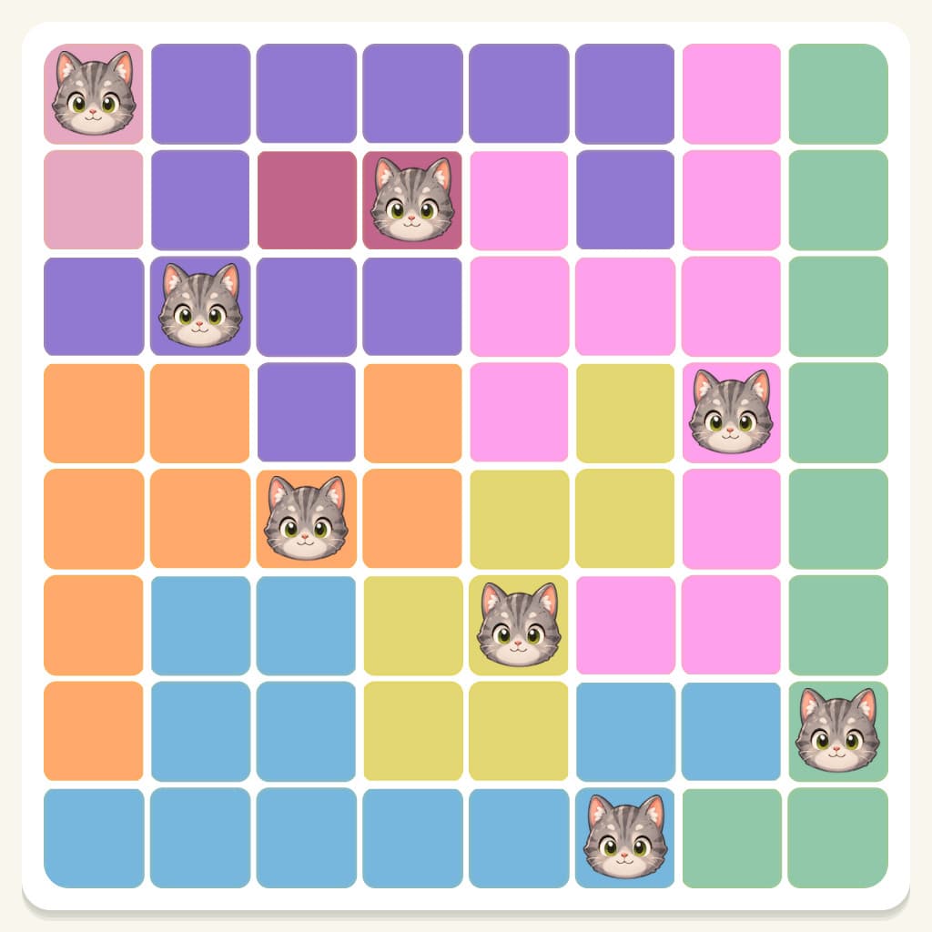 Meowdoku Level 192 Answer, Cheat & Solution