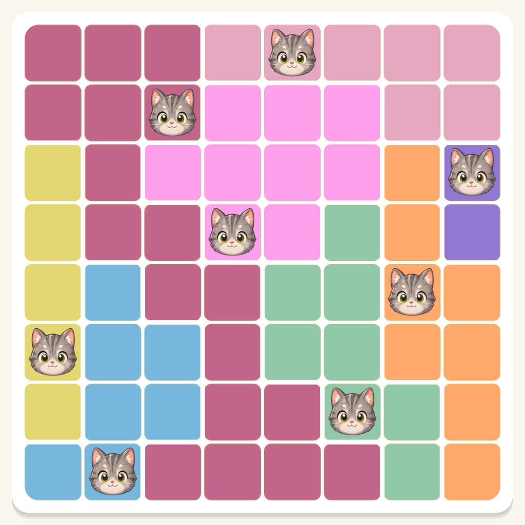 Meowdoku Level 772 Answer, Cheat & Solution